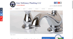 Desktop Screenshot of garymckinneyplumbing.com